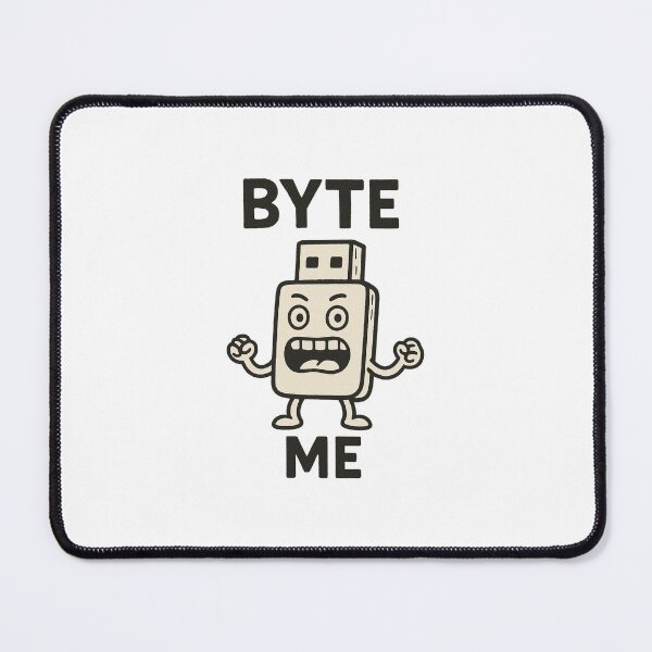 Item preview, Byte Me – Funny USB Flash Drive Geek Gift designed and sold by Prints-by-Olaf.
