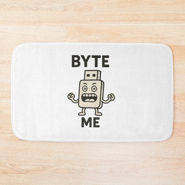 Item preview, Byte Me – Funny USB Flash Drive Geek Gift designed and sold by Prints-by-Olaf.