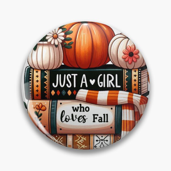 Item preview, Just a girl who loves fall designed and sold by tshirts4yall.