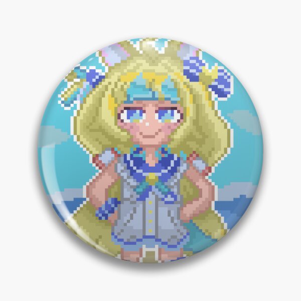 Item preview, [Vtuber] Sameko Saba Chibi Pixel Art designed and sold by RobusonArts.
