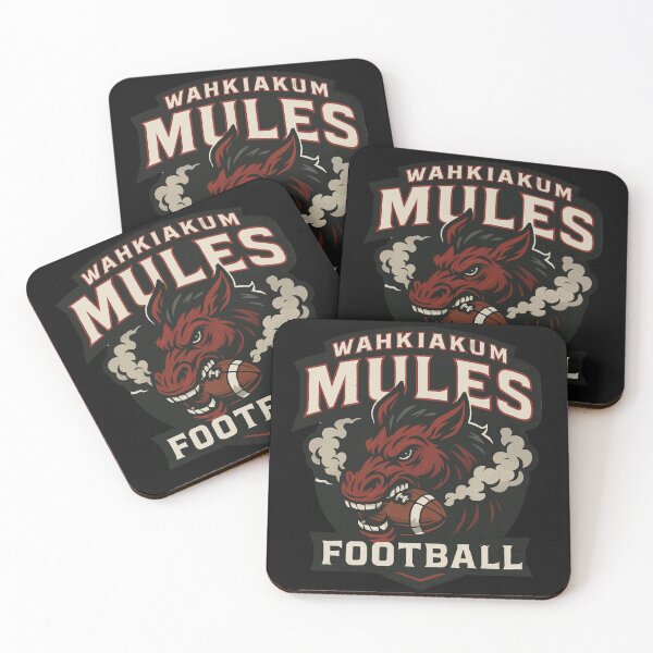 Item preview, Wahkiakum Mules Football | Modern Team Spirit Design designed and sold by C.P. Design Works.