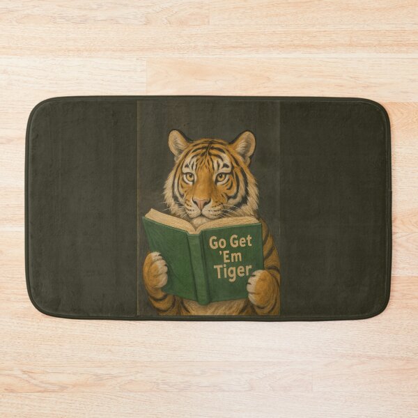 Item preview, Go Get ’Em Tiger – Motivational Tiger Artwork Illustration designed and sold by SuccessHunters.