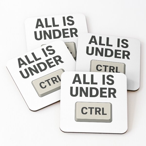 Item preview, All is Under Control Ctrl – Funny Computer Teacher Gift designed and sold by Prints-by-Olaf.