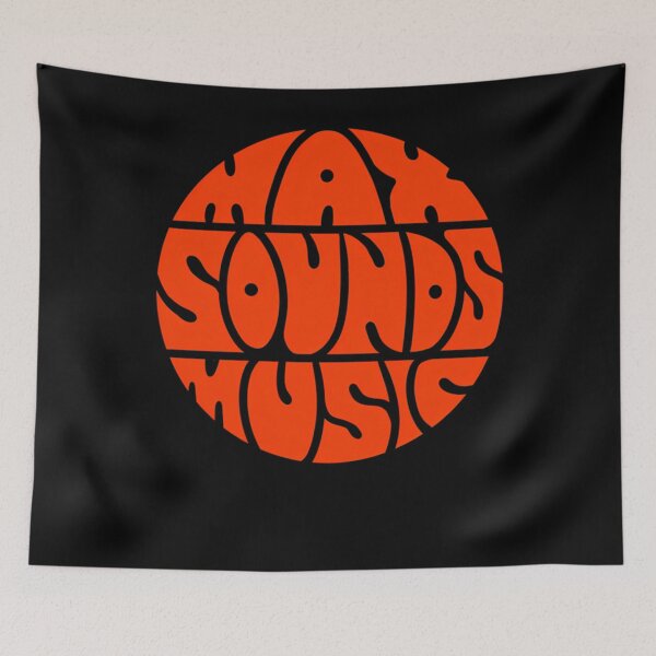 Item preview, Max Sounds Music - Orange 991 designed and sold by SHYLAKEDRAHSHOP.