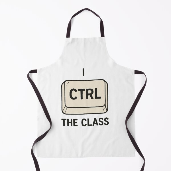 Item preview, I Control the Class – Funny Computer Teacher Gift designed and sold by Prints-by-Olaf.