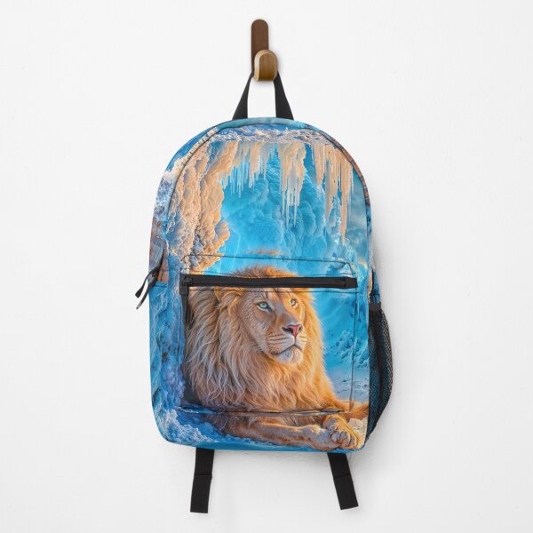 Item preview, Lion in an Ice Cave guarding a barrel by lantern light designed and sold by AngelottiCR.