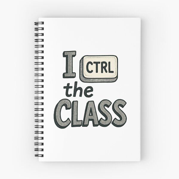 Item preview, I Control the Class – Funny Computer Teacher Gift designed and sold by Prints-by-Olaf.