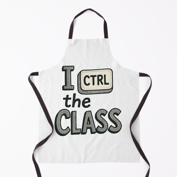 Item preview, I Control the Class – Funny Computer Teacher Gift designed and sold by Prints-by-Olaf.
