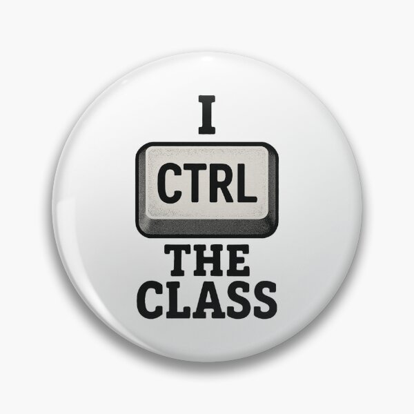 Item preview, I Control the Class – Funny Computer Teacher Gift designed and sold by Prints-by-Olaf.