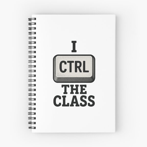 Item preview, I Control the Class – Funny Computer Teacher Gift designed and sold by Prints-by-Olaf.