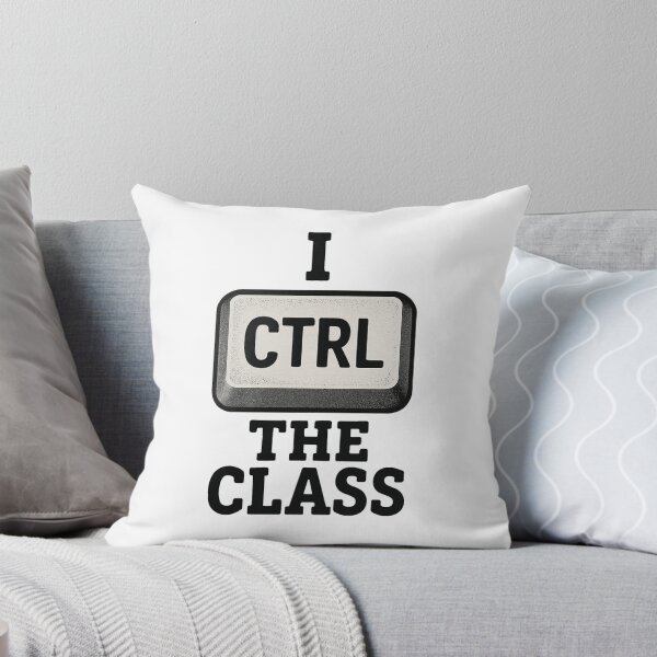 Item preview, I Control the Class – Funny Computer Teacher Gift designed and sold by Prints-by-Olaf.