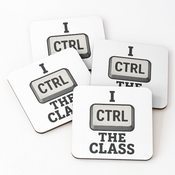 Item preview, I Control the Class – Funny Computer Teacher Gift designed and sold by Prints-by-Olaf.