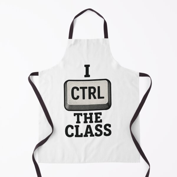 Item preview, I Control the Class – Funny Computer Teacher Gift designed and sold by Prints-by-Olaf.