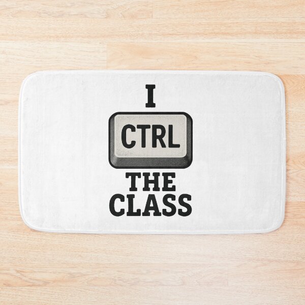 Item preview, I Control the Class – Funny Computer Teacher Gift designed and sold by Prints-by-Olaf.