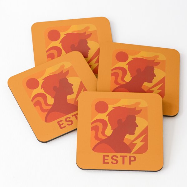 Item preview, ESTP Personality Abstract Art – MBTI Design (Center Print) designed and sold by W-Rm.