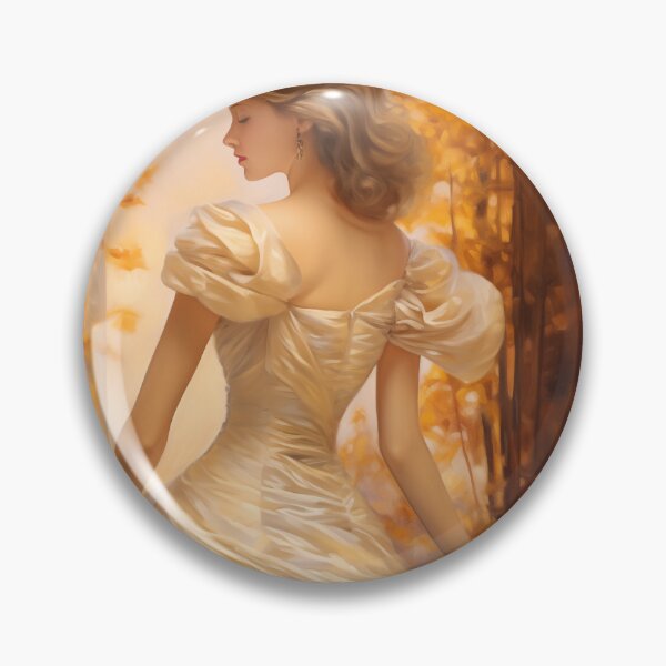Item preview, Queen of autumn - glamorous fashion portrait designed and sold by KsaveraArt.