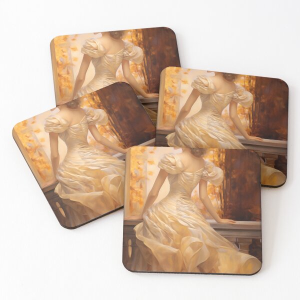 Item preview, Queen of autumn - glamorous fashion portrait designed and sold by KsaveraArt.