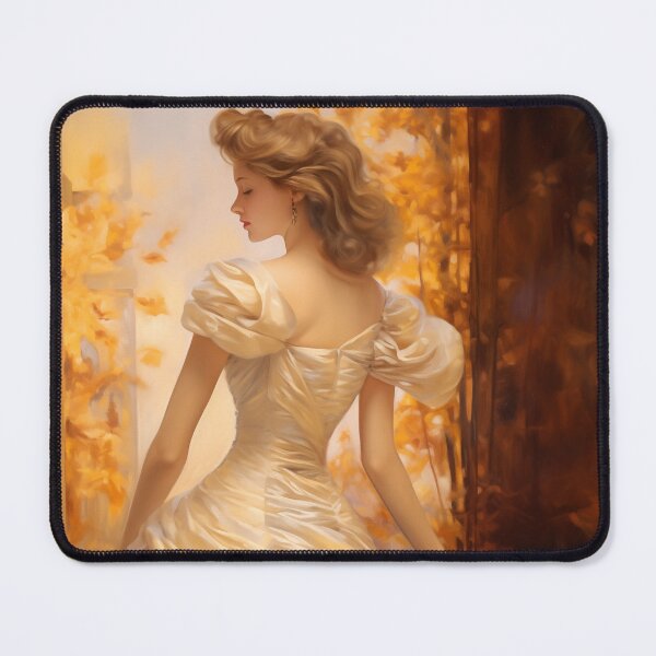 Item preview, Queen of autumn - glamorous fashion portrait designed and sold by KsaveraArt.