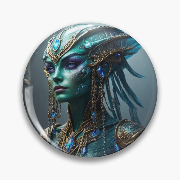 Item preview, Enchanted Alien Queen designed and sold by BoboSparkArt.