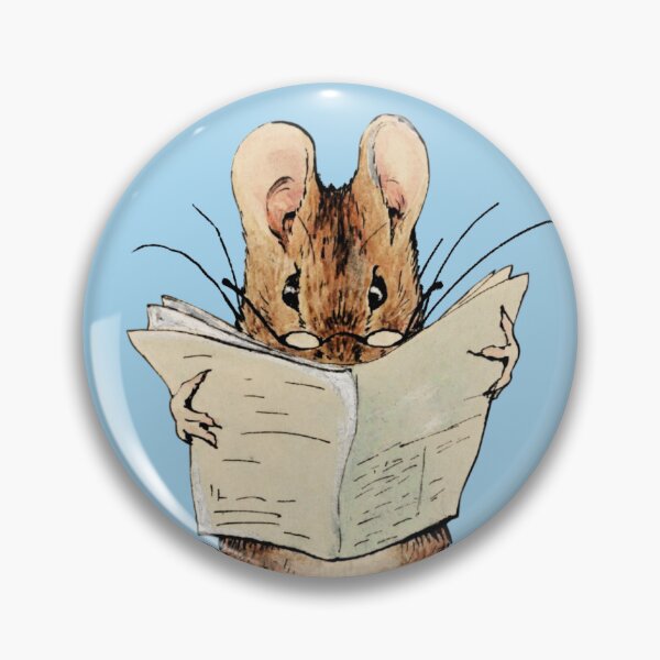Item preview, Beatrix Potter Mouse The Tailor Of Gloucester designed and sold by Pixelchicken.