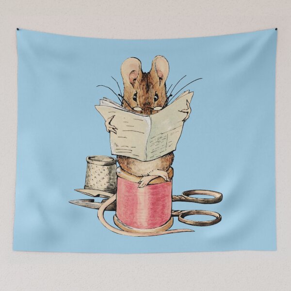 Item preview, Beatrix Potter Mouse The Tailor Of Gloucester designed and sold by Pixelchicken.