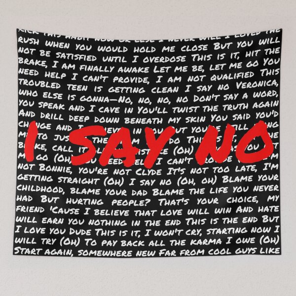 Item preview, Heathers Lyrics designed and sold by broadwaygirl142.