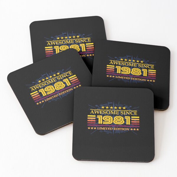 Artikelvorschau, Awesome since 1981 Limited Edition entworfen und verkauft von RetroMaritalArt.