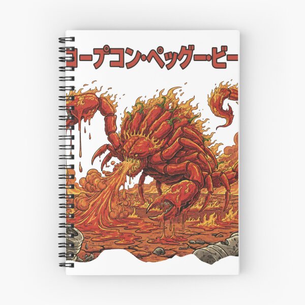 Item preview, Scorpion Pepper Beast Kaiju - Spicy Inferno Monster designed and sold by NostasStuff.