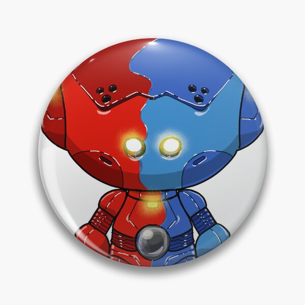Item preview, Chibi mecha warrior red / Blue designed and sold by Pittstop.