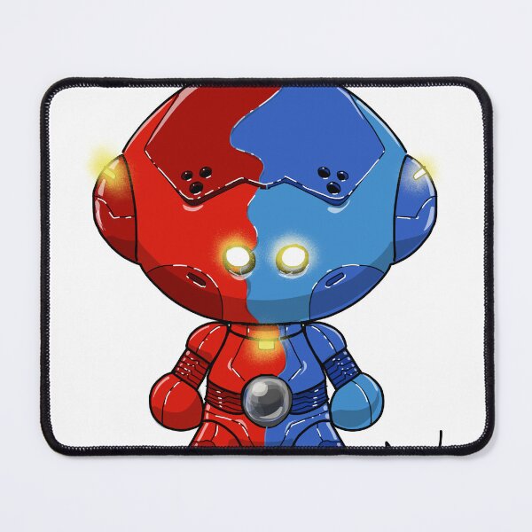 Item preview, Chibi mecha warrior red / Blue designed and sold by Pittstop.