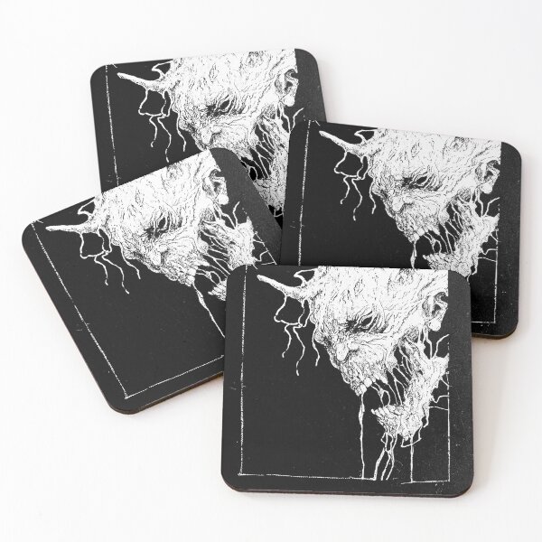 Item preview, Infernal Demon Sketch – Death Metal Illustration designed and sold by GravenApparel.
