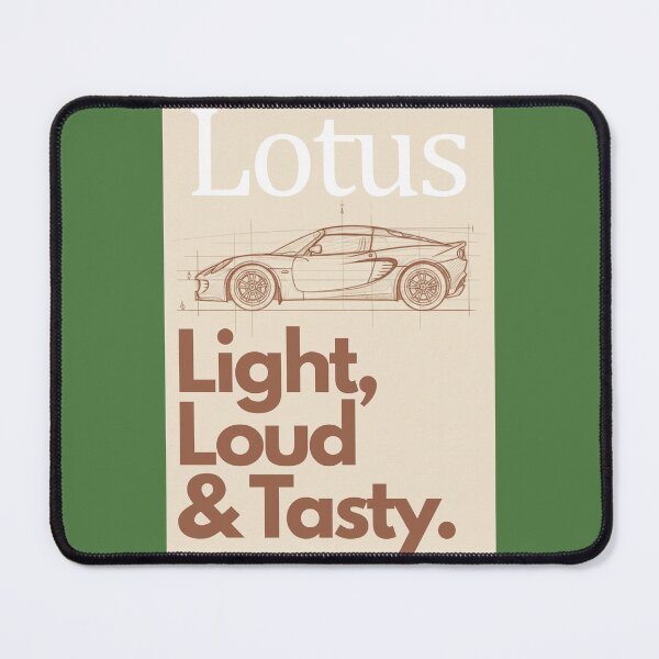 Item preview, Lotus Elise Light, Loud & Tasty - Graphic Design designed and sold by Fuel-Shirts.