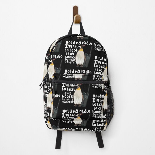 Item preview, P is for Penguin, Penguin Collection | Funny Slogan “Hold My Radio” Design designed and sold by PrettylittlepastelUk.