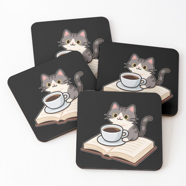 Item preview, Caffeine & Chapters designed and sold by Aetheriswork.