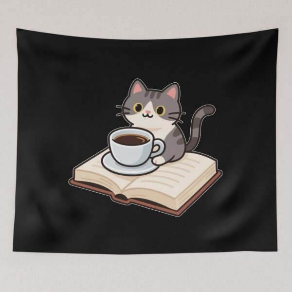 Item preview, Caffeine & Chapters designed and sold by Aetheriswork.