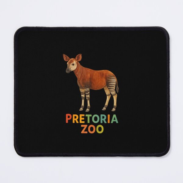 Item preview, Pretoria Zoo Okapi Watercolor Illustration designed and sold by EuropeanPrints.