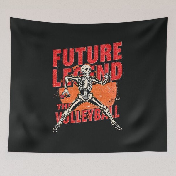 Item preview, Future Volleyball Legend Skeleton designed and sold by Zakrytos ★★★★★.