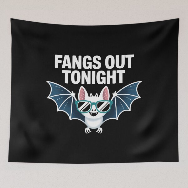 Item preview, Fangs Out Tonight designed and sold by SignumShop.