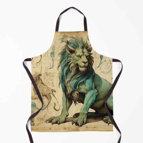 Item preview, Vintage Chimera Study – Mythological Hybrid Sketch designed and sold by Antik by Schulz.
