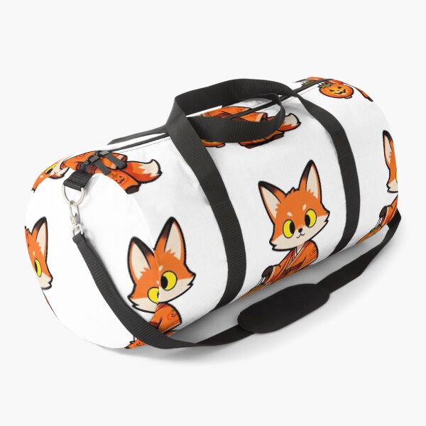 Item preview, Fox in Hanfu with Pumpkin Lantern designed and sold by LuckCraftStudio.