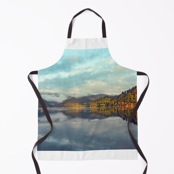 Item preview, Lake Bled with Bled Castle and Pilgrimage Church of the Assumption of Maria, Slovenia designed and sold by goceris.