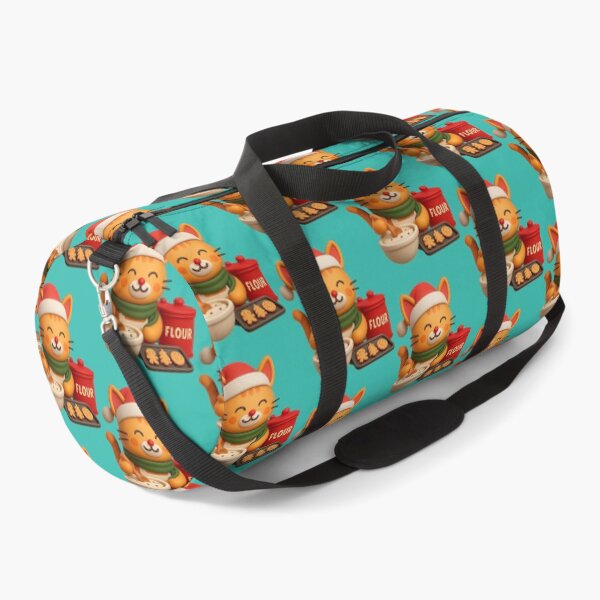 Item preview, Christmas Baking Cat. Chat pâtissier de Noël designed and sold by Drawingshirts.