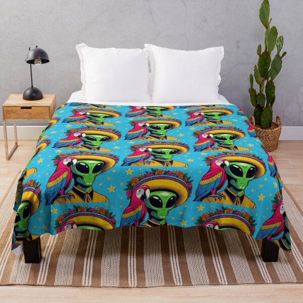 Item preview, Alien and cute parrot  designed and sold by Dogandesighn.
