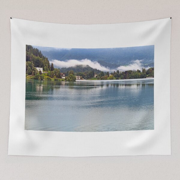 Item preview, Lake Bled in the morning landscape, Slovenia designed and sold by goceris.