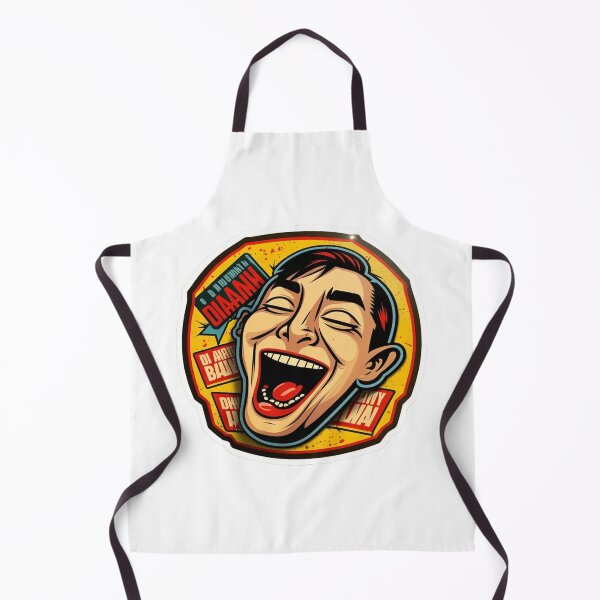 Item preview, Funny Retro Hysterically Laughing Cartoon designed and sold by Apex Designs.