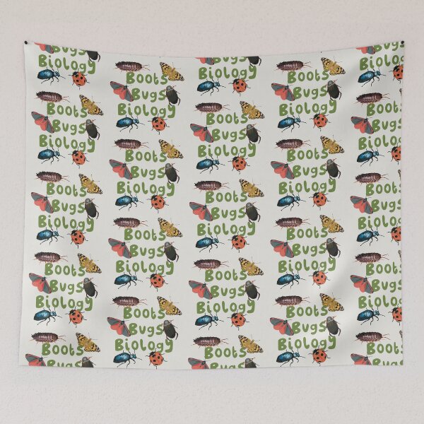 Item preview, B is for Biology,Boots, Bugs and Biology Collection | Funny Nature & Science Slogan Designs designed and sold by PrettylittlepastelUk.