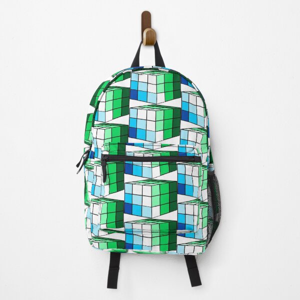 Item preview, Rubik Gay Ocean Pride Flag Cube designed and sold by HarveyHandcraftsandDesigns.