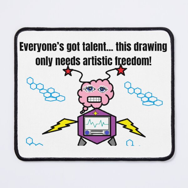 Item preview, Everyone’s got talent... this drawing only needs artistic freedom! designed and sold by Sepek84.