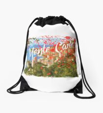 Monte Carlo- Io uccido cover Drawstring Bag
