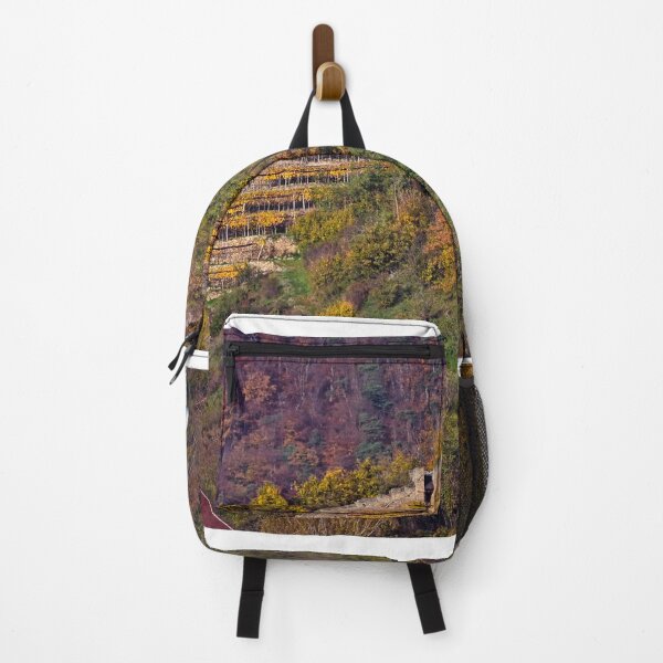 Item preview, Church clock tower and vineyard in background, Durnstein, Wachau Valley, Austria,autumn season designed and sold by goceris.